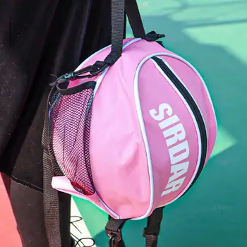 Сумка для хранения мячей большой емкости Контейнер на молнии Удобная спортивная сумка для переноски футбола, волейбола, регби