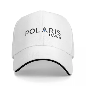 Черные бейсболки с логотипом Polaris Dawn Mission, Модные мужские и женские шляпы, Регулируемая Повседневная кепка, Спортивная бейсболка, Многоцветная