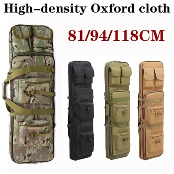 81/94/117 см Уличная тактическая сумка для охоты, сумка для снайперской винтовки, военные аксессуары, рюкзак для переноски оружия, сумка для рыбалки