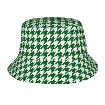 Зеленая шляпа-ведро унисекс 