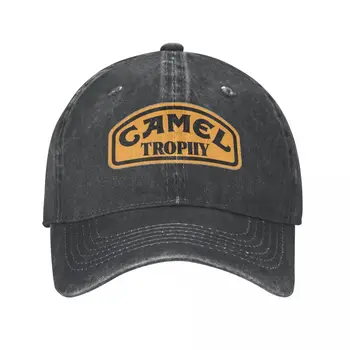 Camel Trophy Классический Логотип Джинсовая Бейсболка С Конским Хвостом Snapback Шляпы Мужская Женская Кепка Лето Осень Хип-Хоп Casquette