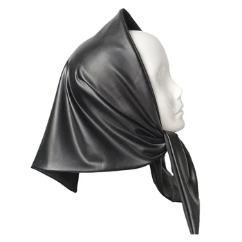 Женские Шали и шарфы из искусственной кожи, шарф-бандана, головной убор
