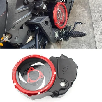 Мотоцикл Прозрачный Защитный Кожух Крышки Сцепления Двигателя Прижимной Диск Для Ducati XDIAVEL DIAVEL 1260 MULTISTRADA 1200 2016-2021