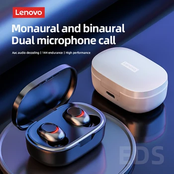 Оригинальные игровые беспроводные наушники Lenovo PD1X Bluetooth-наушники Спортивные наушники-вкладыши Водонепроницаемая гарнитура с микрофоном Earpods