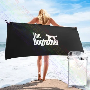 Собачий отец Кавапу - подарок парню на день рождения, быстросохнущее полотенце, удобное спортивное полотенце для серфинга