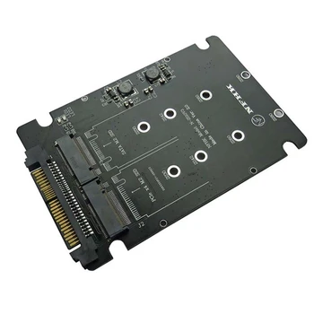M.2 SSD К U.2 Адаптер 2 В 1 M.2 Nvme + M.2 SATA NGFF SSD К PCI-E U.2 SFF-8639 Адаптер Pcie M2 Конвертер Карты