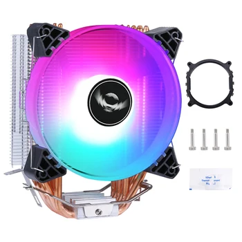 PC Cooler 6 Тепловых трубок Для охлаждения процессора 120 мм Вентилятор Подходит Для установки LGA2011 x79 x99 e5 2099 AMD Сделайте Ваш компьютер более плавным