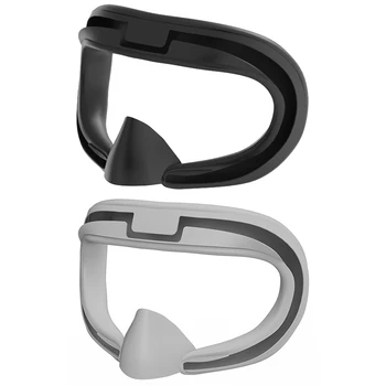 Силиконовый чехол для лица виртуальной реальности, защищающий от пота, светостойкий, моющийся, Защитная маска для лица, накладка для глаз для аксессуара гарнитуры виртуальной реальности Meta Quest 3