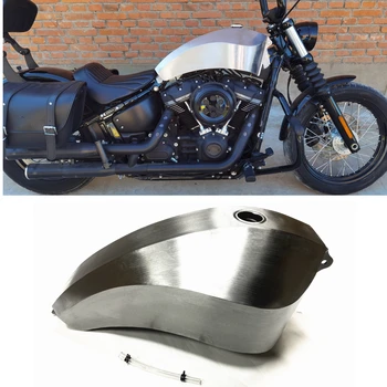 20-литровый мотоциклетный бензиновый железный бак для бензина, коробка для багажа, Мото-комплект, Запасная часть для Harley Softail 2018-2023