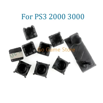 60 комплектов для консоли PS3 Slim 2000 3000 Полный комплект пылезащитной заглушки Винт Пластиковые ножки чехол для PlayStation 3 4000