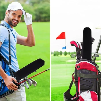 Пивные рукава для сумки для гольфа, изолированный пивной рукав из 6 банок с регулируемым плечевым ремнем, сохраняет напитки холодными в течение нескольких часов