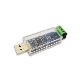 CANable Модуль USB-преобразователя CAN Canbus Адаптер Анализатора Отладчика CANdleLight TJA1051T/3 Неизолированная Версия CANABLE
