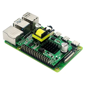 для модуля Raspberry Pi 4B POE Питание через Ethernet Стандартные Коммутаторы IEEE 802.3Af POE Hat для Raspberry Pi 4 Модели B/3B +