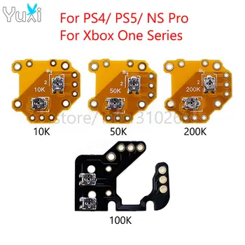 YuXi, 1 шт. для PS4, PS5, аналоговый джойстик, замена модуля исправления дрифта для Xbox One серии X, геймпад, джойстик