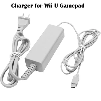 Зарядное устройство для геймпада Wii U, адаптер питания переменного тока, зарядное устройство для пульта дистанционного управления Nintendo Wii U Gamepad