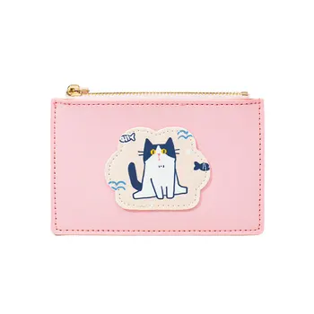 Новая сращивающаяся короткая симпатичная простая студенческая сумка для кошек, мини-модная женская сумочка на молнии большой емкости из искусственной кожи
