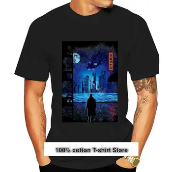 Blade Runner-camiseta negra para hombre, ropa de cuello redondo, camiseta de Fitness de algodón Natural superventas, 2049