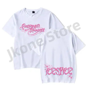 Футболка Ice Spice Passenger Princess Tour, женская мужская модная повседневная футболка в стиле хип-хоп с коротким рукавом