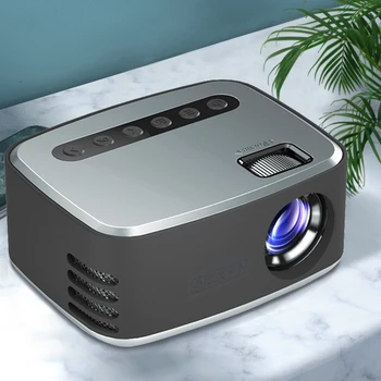 Мини-проектор T20 1080P Видеопроектор Мультимедийный домашний кинотеатр Кинопроектор для домашнего кинотеатра Наружный проектор USB