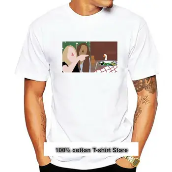 Camiseta de manga corta para hombre y mujer, camisa de manga corta con estampado de ganso