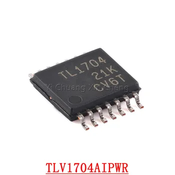 5 штук маркировки TLV1704AIPWR TSSOP-14; Аналоговые компараторы TL1704 Quad, 2,2 В-36 В, micro Power Comp Рабочая температура:-40C + 125C