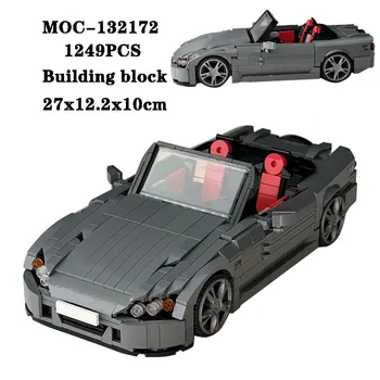 Строительный блок MOC-132172 Super Racing Puzzle Building Block 1249 шт. Взрослые и Детские Головоломки Building Block Игрушка В Подарок