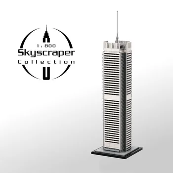 MOC-158401 Нью-Йорк Таймс Билдинг /Башня в масштабе 1: 800 от SPBrix 1502шт набор строительных блоков модель