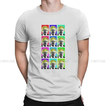 Многие яркие футболки Монро в стиле хип-хоп, уличная одежда с принтом Бориса Джонсона, Великобритания, Удобная футболка для мужчин с коротким рукавом, Уникальный подарок