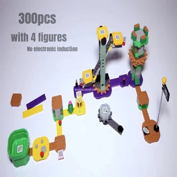 300 шт. строительные блоки для приключений, модель 71387, игрушки для детей, Рождественский подарок
