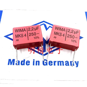 10шт/30шт WIMA новый немецкий конденсатор MKS4 250V 2.2МКФ 250V225 2U2 шаг 22.5 мм бесплатная доставка
