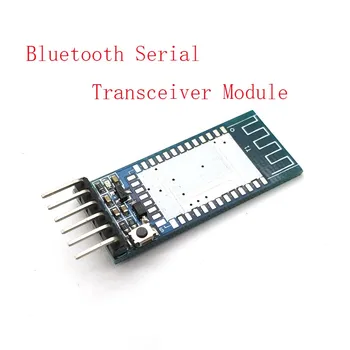 Модуль последовательного приемопередатчика Bluetooth с базовой платой с прозрачной кнопкой для HC-06 HC-07 HC-05 для Uno Diy Kit