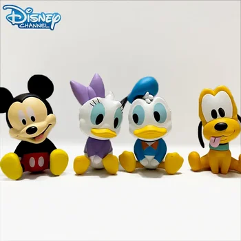 Модель Микки Мауса Disney Мультфильм Аниме Модель Дональда Дака Star Delu Diy Decorate Pluto Decoration Фигурная кукла Детские подарки