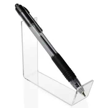 Акриловая подставка для карандашей, Прозрачный держатель для стола для хранения ручек, подставка для канцелярских принадлежностей для спальни, Офисная витрина