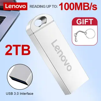 Lenovo USB 3.0 USB Флэш-Накопители 2 ТБ Флеш-Накопитель 128 ГБ USB-Памяти Водонепроницаемый Флэш-Диск U Stick Для Ноутбуков Быстрая Доставка