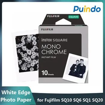 Оригинальная Фотобумага Fujifilm Instax Square Film White Edge для Fujifilm SQ10 SQ6 SQ1 SQ20 Instant Films Camera Share SP3Printer